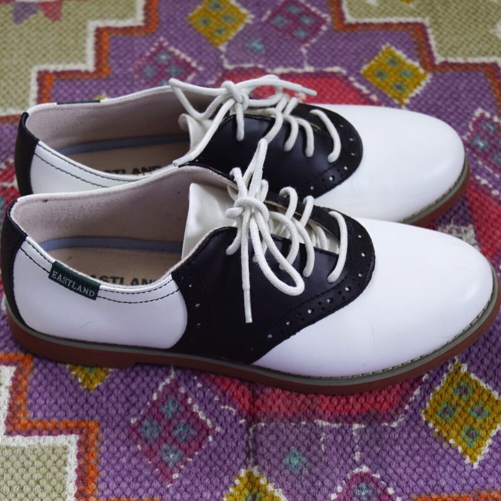 Eastland Leather Sadie Classic Women's Saddle Shoes, Size 7